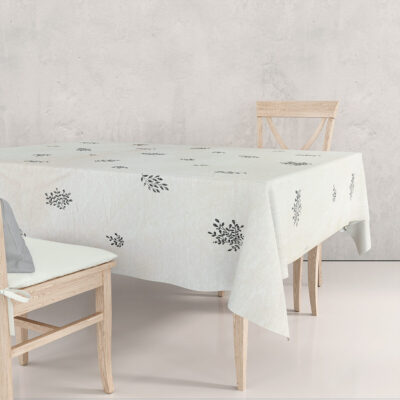 Mantel Tusor Estampado V.H 2,50 x 1,40